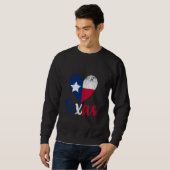 Liebe Texas Sweatshirt (Vorne ganz)