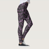 Liebe Text Mehrsprachige Leggings - Benutzerdefini (Rechts)