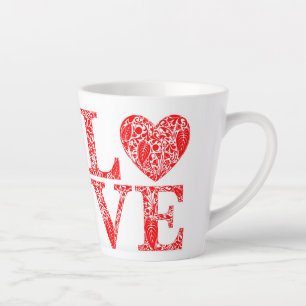 Liebe Textkunst Milchtasse