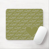 Liebe Textmousepad, anpassen Mousepad (Mit Mouse)