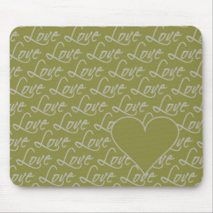 Liebe Textmousepad, anpassen Mousepad