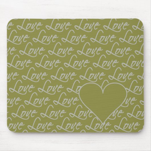 Liebe Textmousepad, anpassen Mousepad (Vorne)