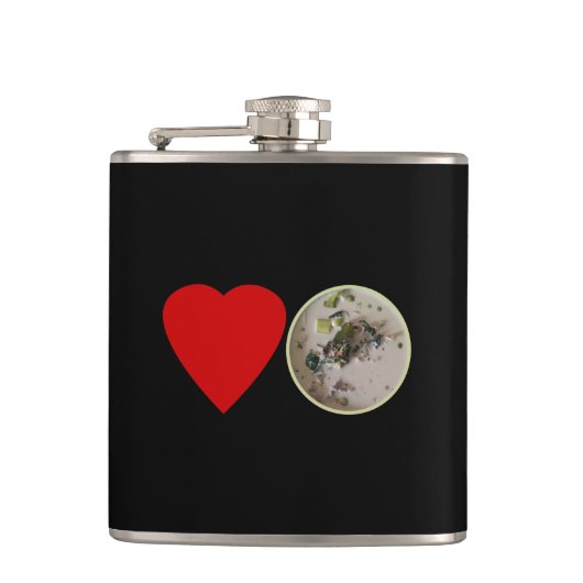 Liebe Thai Green Curry ... Thailand Street Food Flachmann (Vorderseite)