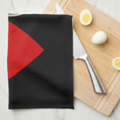 Liebe Thai Green Curry ... Thailand Street Food Geschirrtuch (Viertel Falte)