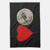 Liebe Thai Green Curry ... Thailand Street Food Geschirrtuch (Vertikal)