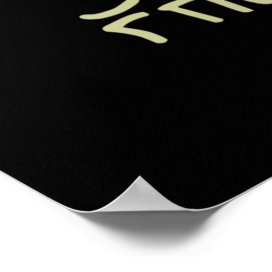 Liebe Thai Green Curry ... Thailand Street Food Poster (Ecke)