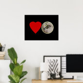 Liebe Thai Green Curry ... Thailand Street Food Poster (Heimbüro)