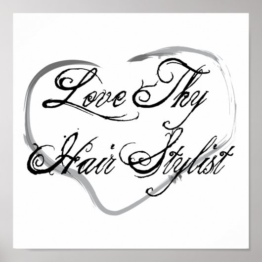 Liebe Thair Stylist Poster (Vorne)