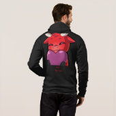 Liebe, The Herd-Bullpew Hoodie (Schwarz voll)