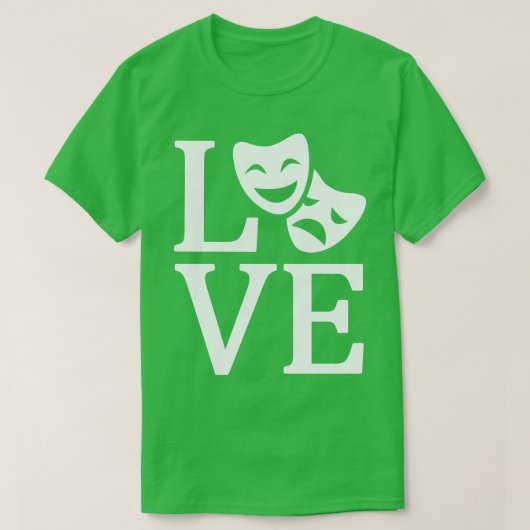 Liebe Theater 1 T-Shirt (Design vorne)