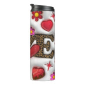 "Liebe"-Themed Valentine Thermal Tumbler Thermosbecher (Nach rechts gedreht)