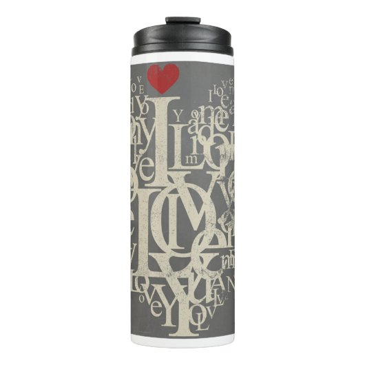 Liebe Thermal Tasse (Vorderseite)