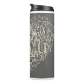 Liebe Thermal Tasse (Nach rechts gedreht)