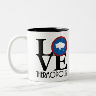 LIEBE Thermapolis 11oz Zweifarbige Tasse