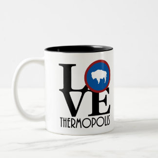 LIEBE Thermapolis 11oz Zweifarbige Tasse