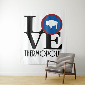 LIEBE Thermolpolis Wandteppich