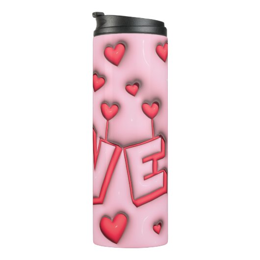 Liebe Thermosbecher (Nach rechts gedreht)