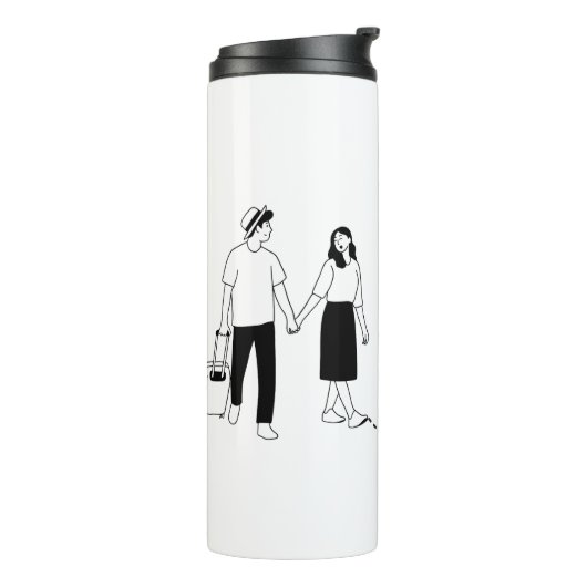 Liebe Thermosbecher (Nach links gedreht)