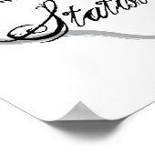 Liebe Théstatistiker Poster (Ecke)