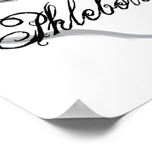 Liebe Thlebotomist Poster (Ecke)