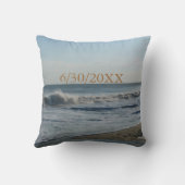 Liebe-Throw für Hochzeiten Kissen (Rückseite)