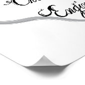 Liebe Thy Chemical Engineer Poster (Ecke)