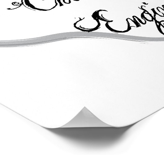 Liebe Thy Chemical Engineer Poster (Ecke)