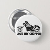 Liebe thy Chopper Button (Vorne & Hinten)