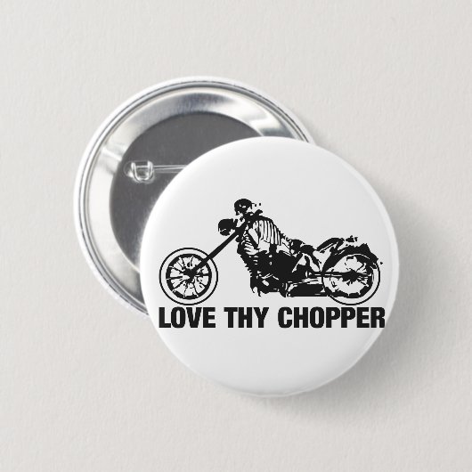 Liebe thy Chopper Button (Vorne & Hinten)