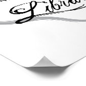 Liebe Thy Librarian Poster (Ecke)