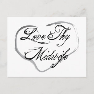 Liebe Thy Midfrau Postkarte
