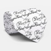 Liebe Thy Mundchirurg Krawatte (Gerollt)