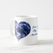 Liebe Thy Mutter Kaffeetasse (Vorderseite Links)
