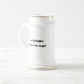 Liebe thy Nachbar Bierglas (Vorderseite Links)