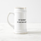 Liebe thy Nachbar Bierglas (Links)