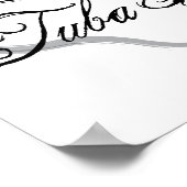 Liebe Thy Tuba Player Poster (Ecke)