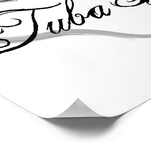 Liebe Thy Tuba Player Poster (Ecke)