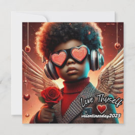 Liebe Thyself Valentinstag 2025 Mitteilungskarte