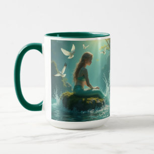 Liebe Tief Meerjungfrau Name Valentinstag Tasse