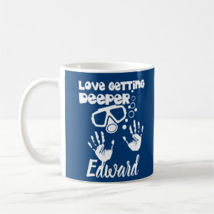 Liebe Tiefsee (Tauchen) Kaffeetasse