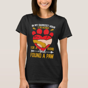 Liebe Tiere Rescue Adoptiert Foster Rett Hunde Kat T-Shirt