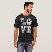 Liebe Tiere Tierärzte Tech Retro Veterinary Techni T-Shirt (Vorne ganz)