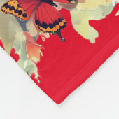 Liebe Tigers Fleecedecke (Ecke)
