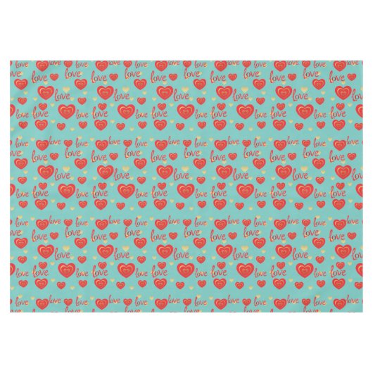 Liebe Tischdecke (Vorderseite (Horizontal))