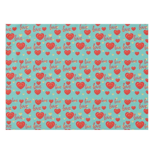 Liebe Tischdecke (Vorderseite (Horizontal))