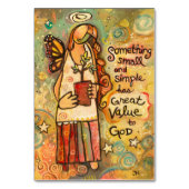 Liebe Tischnummer (Vorderseite)