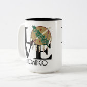 LIEBE Tishomingo 15oz Zweifarbige Tasse (Vorderseite Links)