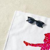 LIEBE TO DANCE Strandtuch. Strandtuch (Beispiel)