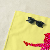 Liebe TO DANCE Strandtuch. Strandtuch (Beispiel)