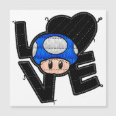 Liebe Toad - Blue Magnet (Vorderseite)